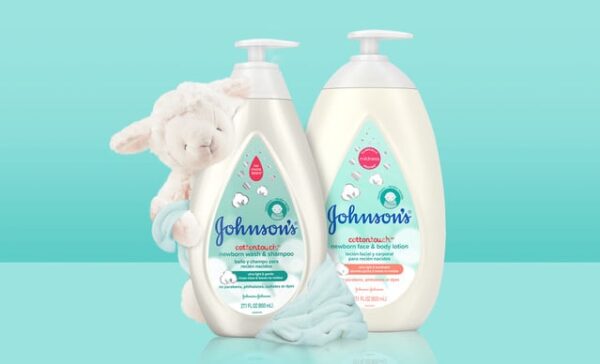 Johnson's Cotton Touch Newborn Wash & Shampoo 400ml - Image 4