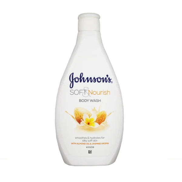 Johnson's Soft & Nourish Jasmine Body Wash 400ml - Image 4
