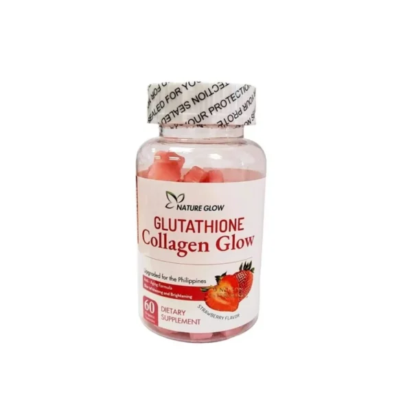 Glutathione Collagen Glow - Strawberry Flavor – 60 Gummies - Image 4