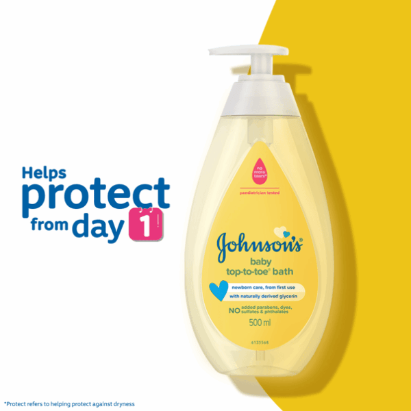 Johnson's Baby Top To Toe Bath 500ml - Image 3