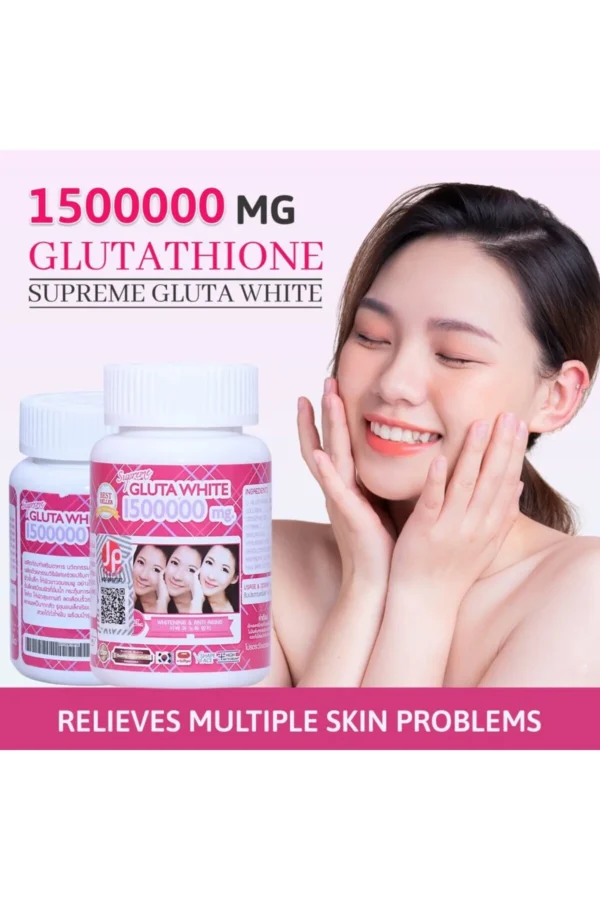 Supreme Gluta White 1500000mg 30 Capsules - Image 3