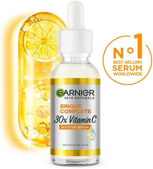 Garnier Bright Complete Vitamin C Serum 30ml - Image 4