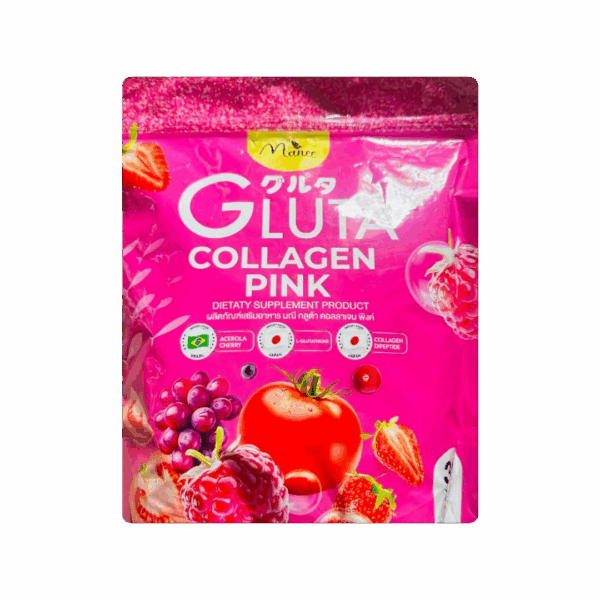 Manee Gluta Collagen Pink Dietary Supplement – 30 Pcs