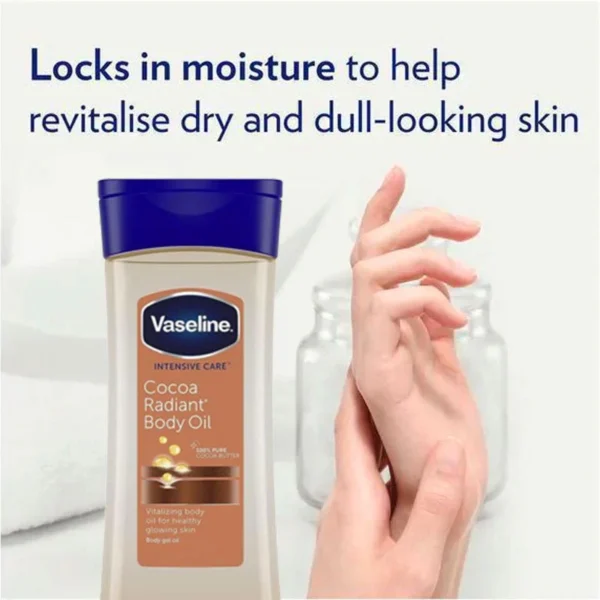 Vaseline Cocoa Radiant Body Oil 400ml - Image 2