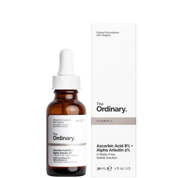 The Ordinary Vitamin C Ascorbic Acid 8% + Alpha Arbutin 2% 30ml - Image 3