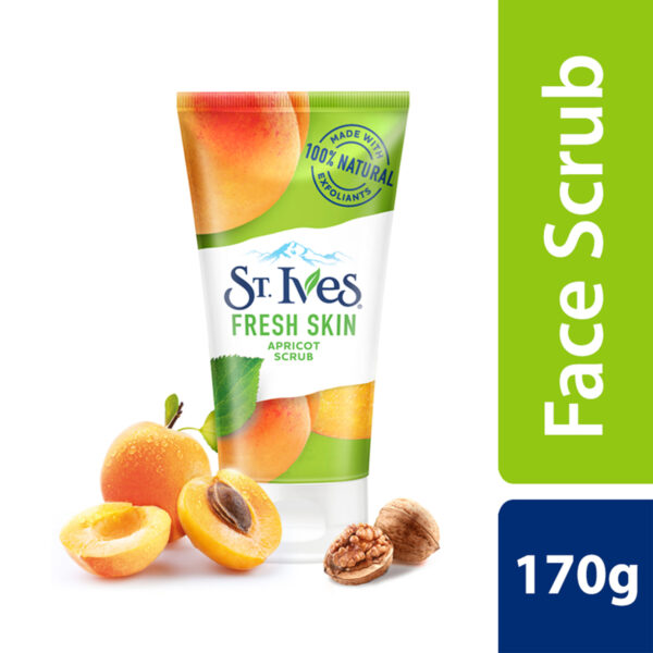 St. Ives Fresh Skin Apricot Scrub 170g - Image 2