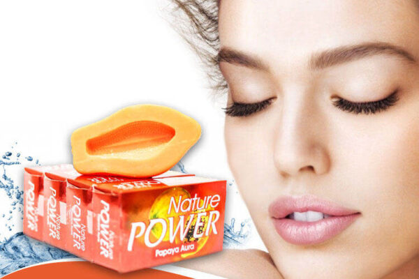 Nature Power Papaya Soap 125g - Image 2