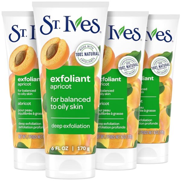 St. Ives Fresh Skin Apricot Face Scrub 170g (New) - Image 2
