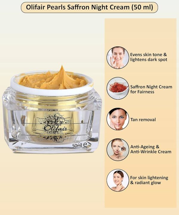 Olifair Night Cream 50ml - Image 4