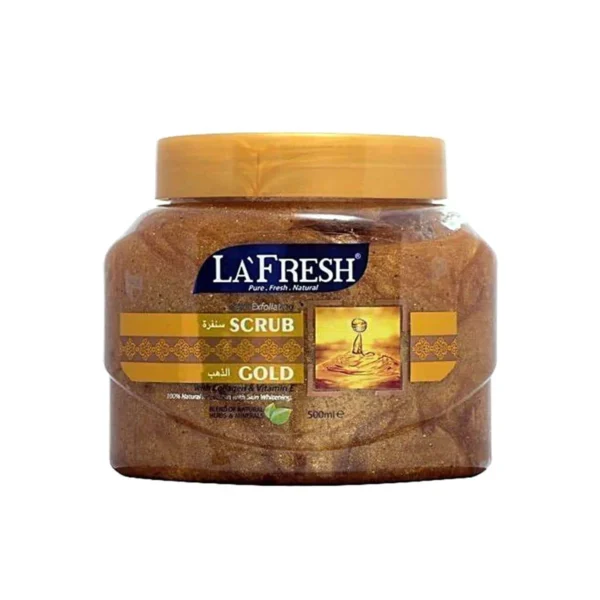La’Fresh Gold Face & Body Scrub 500ml