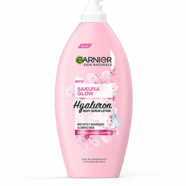 Garnier Sakura Glow Body Serum Lotion 400ml