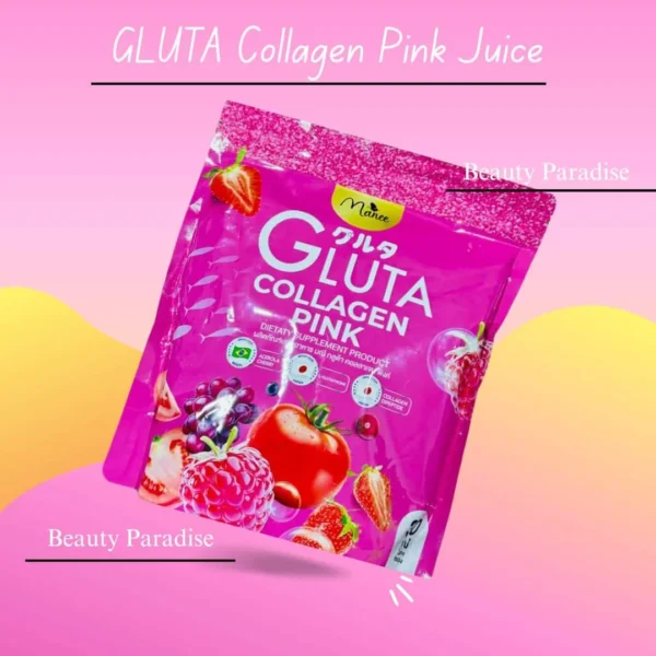 Manee Gluta Collagen Pink Dietary Supplement – 30 Pcs - Image 3