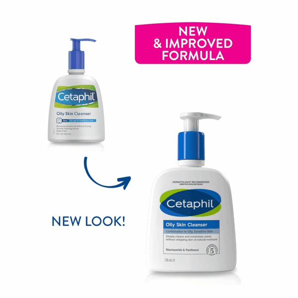 Cetaphil Oily Skin Cleanser 236ml - Image 3