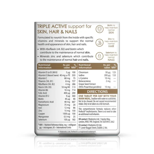 Perfectil Original 30 Tablets - Image 2