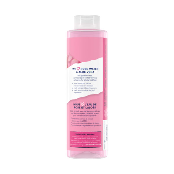 St. Ives Exfoliating Body Wash Rose Water & Aloe Vera 650ml - Image 4