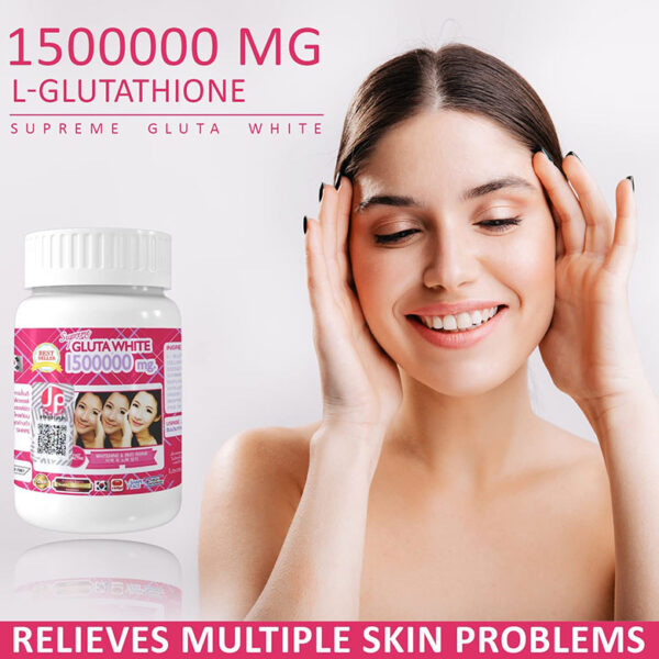 Supreme Gluta White 1500000mg 30 Capsules - Image 2