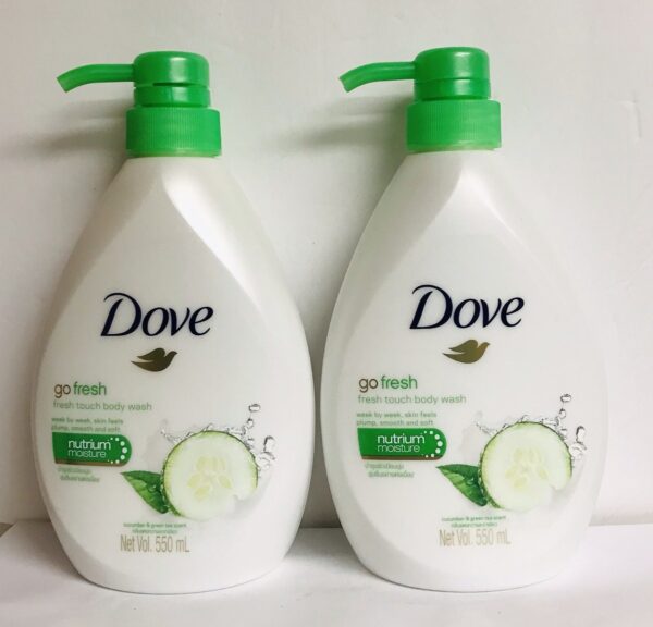 Dove Go Fresh Touch Body Wash with Cucumber & Green Tea Scent 1L - Image 4