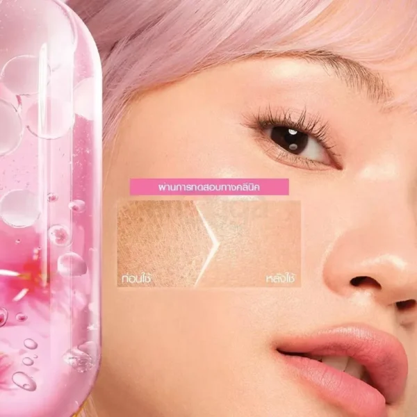 Garnier Sakura Glow Hyaluron Night Sleeping Mask 50ml - Image 3