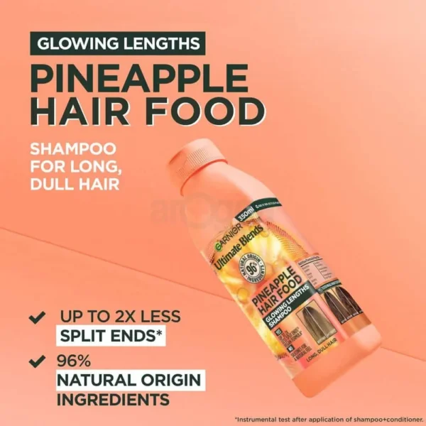 Garnier Pineapple Hair Food Shampoo 350ml - Image 4
