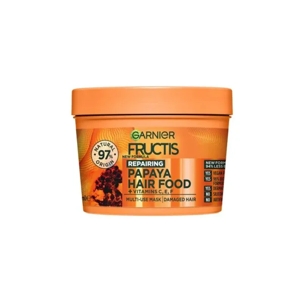 Garnier Ultimate Blends Papaya 3 in 1 Hair Mask 390ml - Image 4