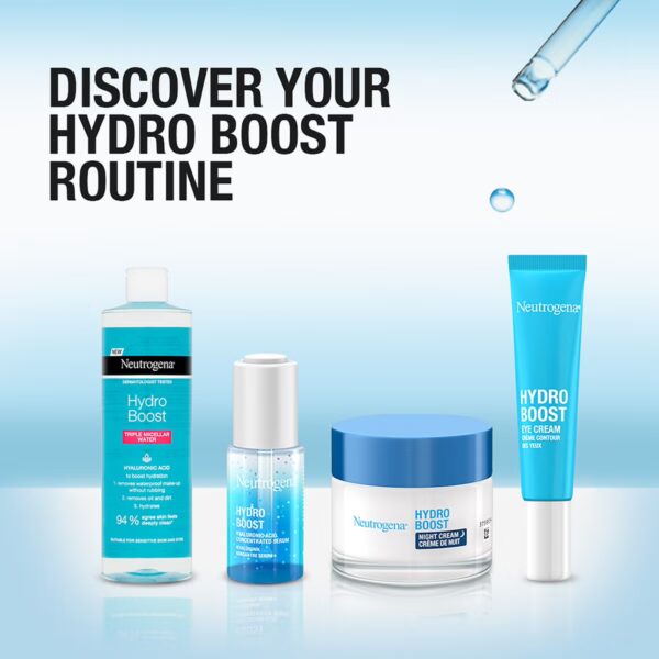 Neutrogena hydro boost Triple micellar water hyaluronic acid 400ml - Image 2