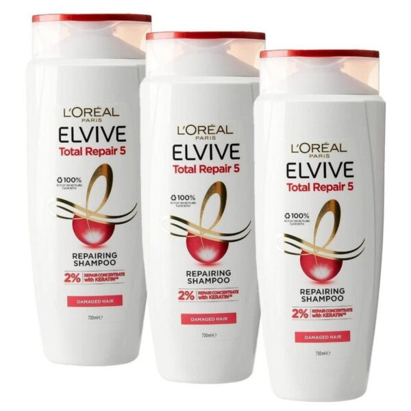 Loreal Total Repair 5 Shampoo 400ml - Image 3