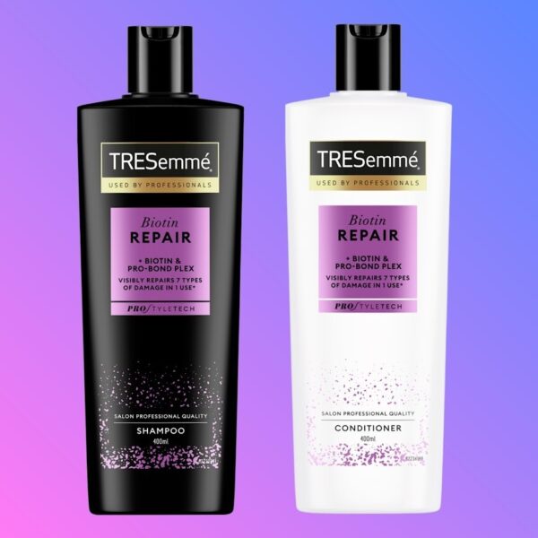 Tresemme Biotin Repair Shampoo with Biotin & Pro-Bond Plex 400ml - Image 3