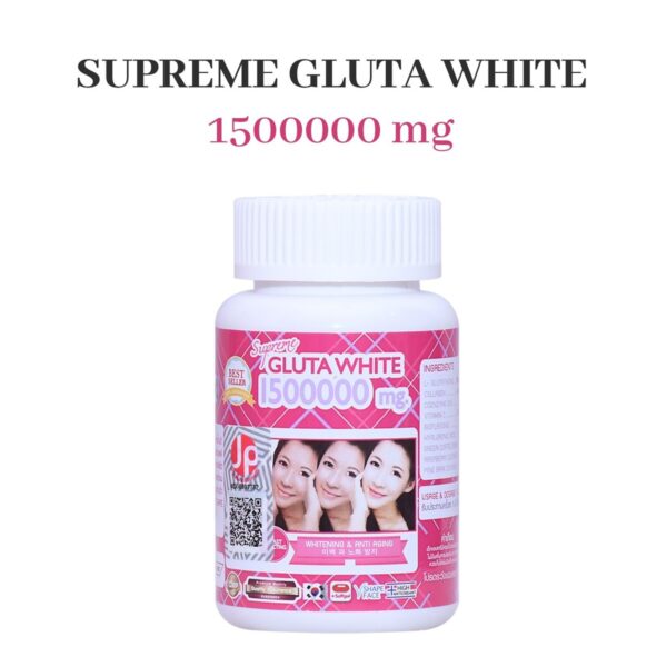 Supreme Gluta White 1500000mg 30 Capsules