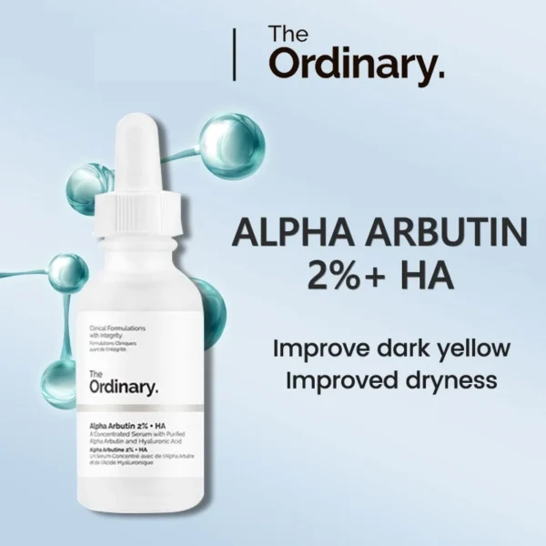 The Ordinary Alpha Arbutin 2% + HA Serum 30ml - Image 2