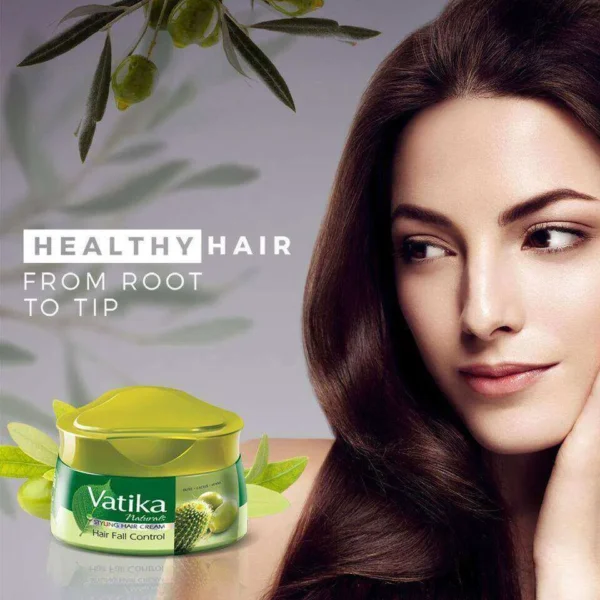Vatika Hair Fall control Styling Hair Cream - Image 2