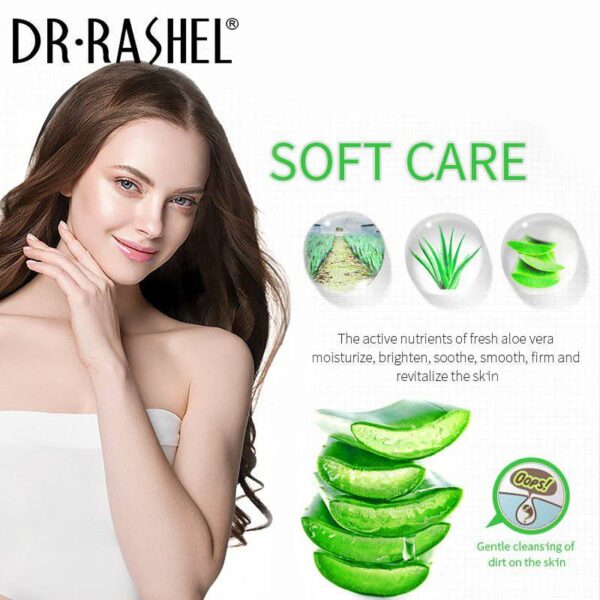 Dr. Rashel Aloe Vera Pore Refine Face Wash 100g - Image 4