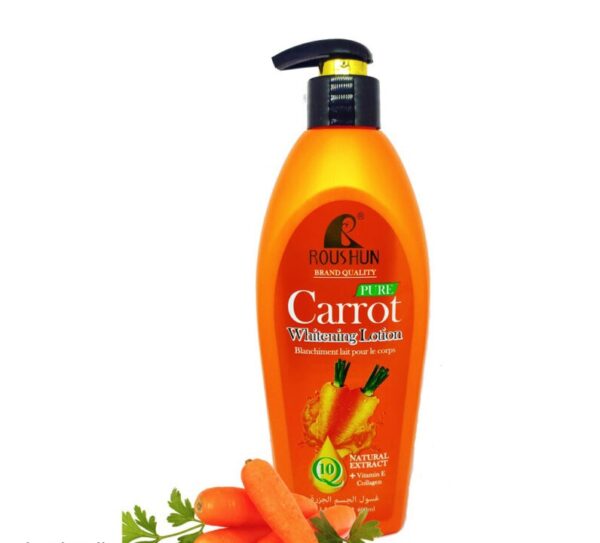 Roushun Carrot Whitening Lotion 400ml - Image 3