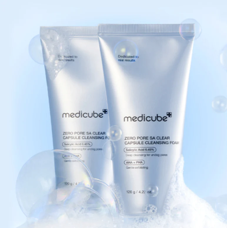 Zero Pore SA Clear Capsule Cleasing Foam 120g - Image 4