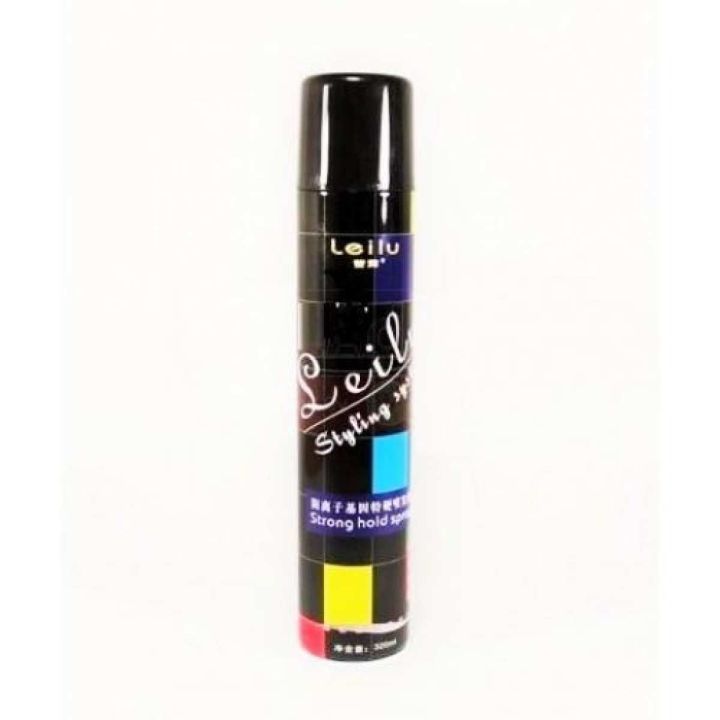 Leilu Strong Hold Hair Spray – 320ml - Image 2