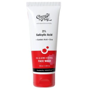 Chemist at Play 2% Salicylic Acid Face Wash For Oily Skin 100ml