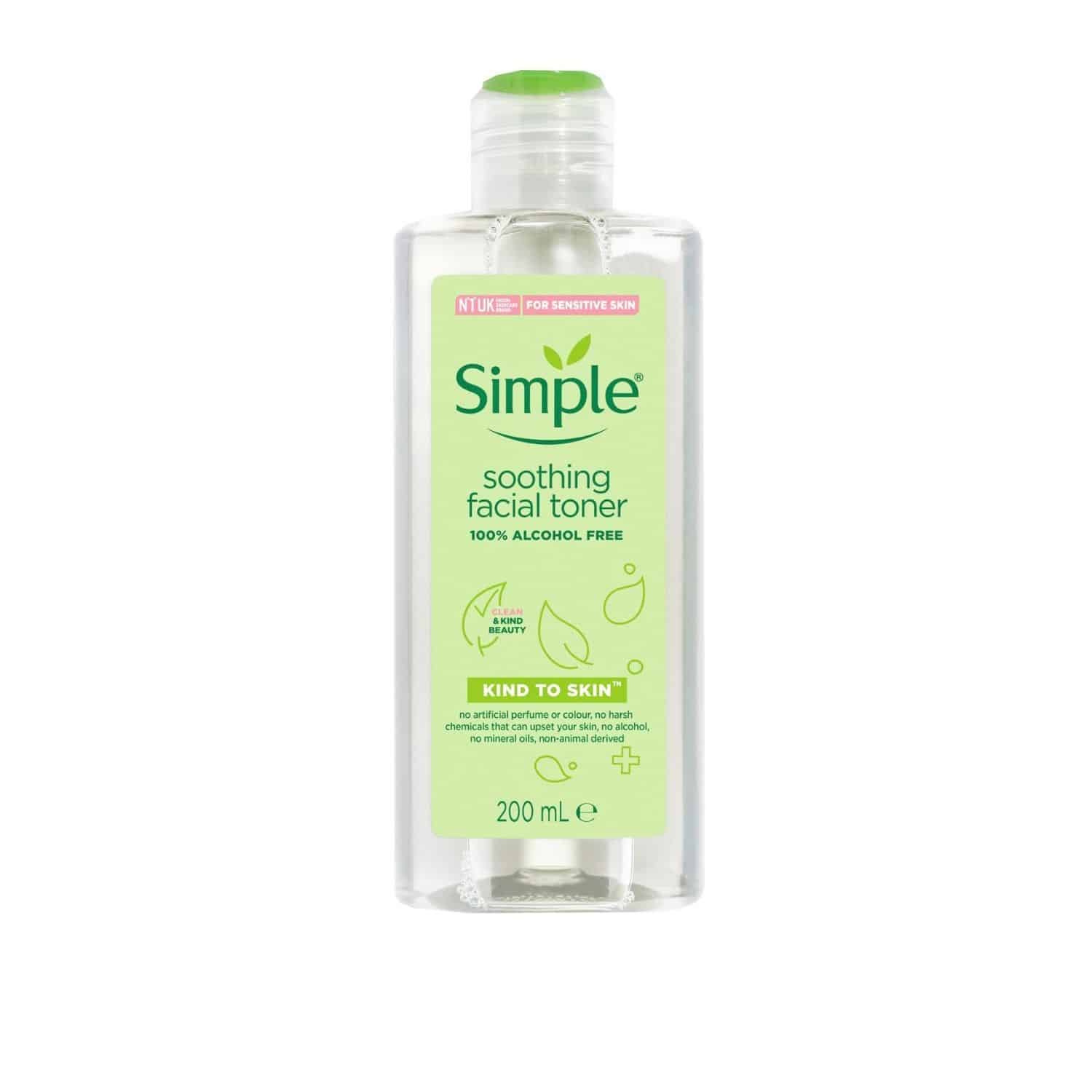 Simple Soothing Facial Toner 200ml