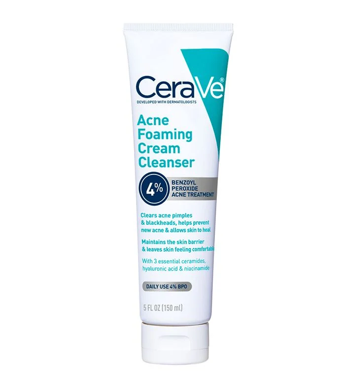 CeraVe Acne Foaming Cream Cleanser 150ml - Image 3