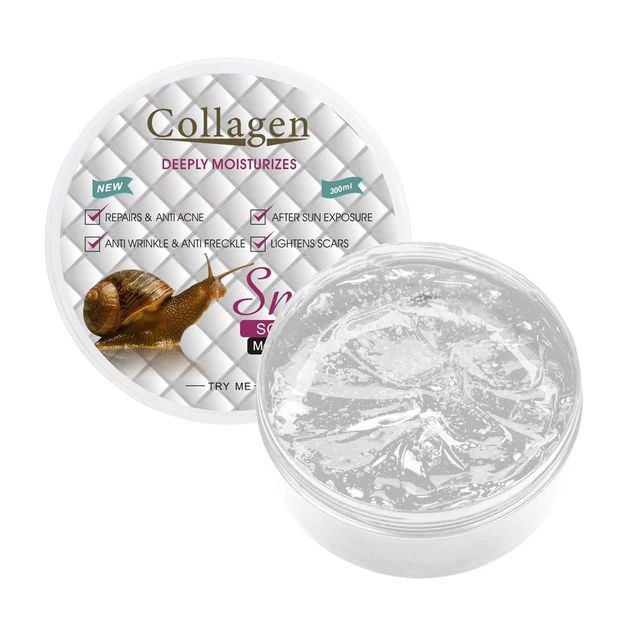 Collagen Moisturising Snail Gel 300ml - Image 5
