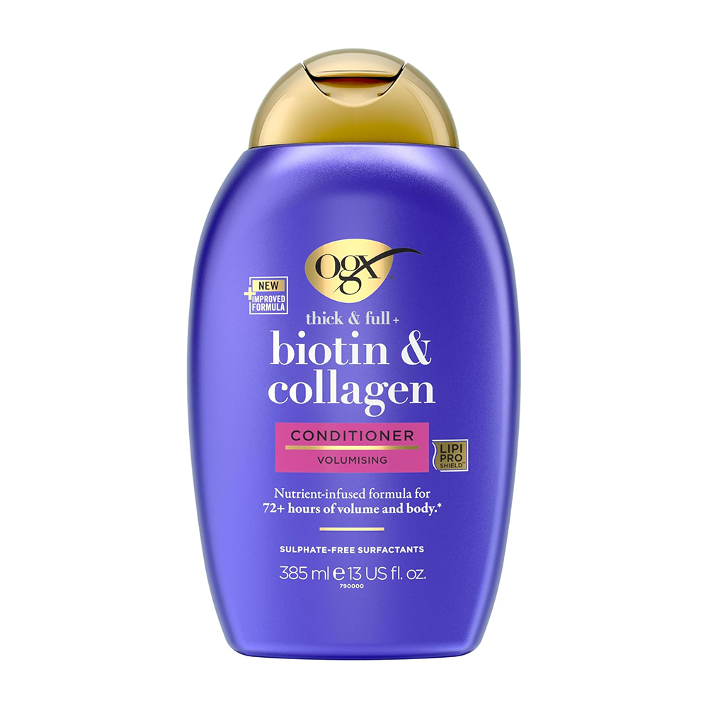 OGX thick & full biotin & collagen volumizing conditioner 385ml