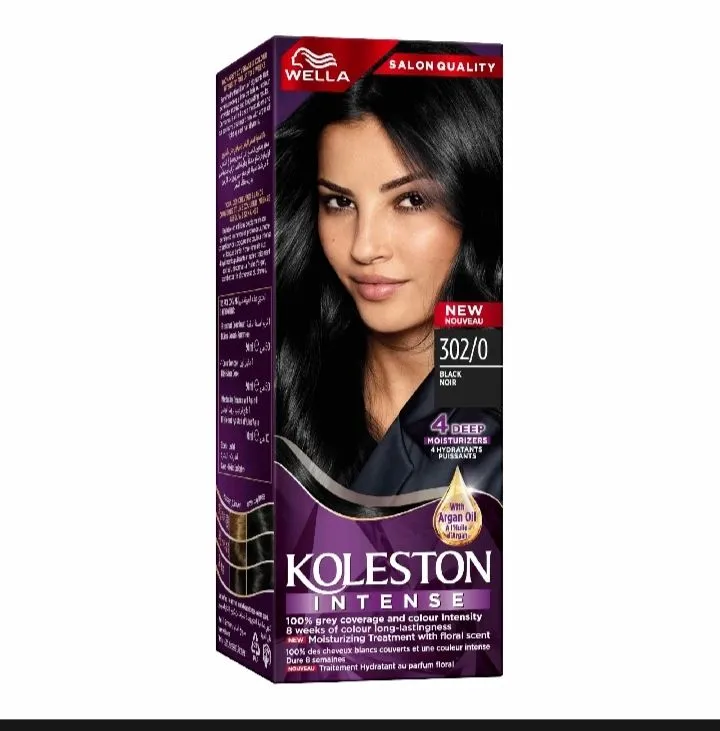 Wella Koleston Intense Hair Colour 302/0 (Black)