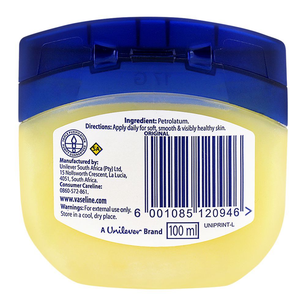 Vaseline Blueseal Pure Petroleum Jelly Original 100ml - Image 3