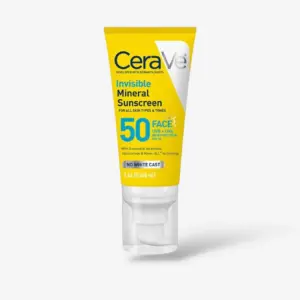 CeraVe Invisible Mineral Sunscreen SPF50 48ml