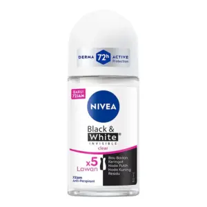 Nivea - Black & White Invisible Clear 72H Anti-Perspirant Roll On