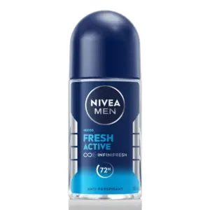 Nivea Men - Fresh Active 72H Anti-Perspirant Roll On - 50ML