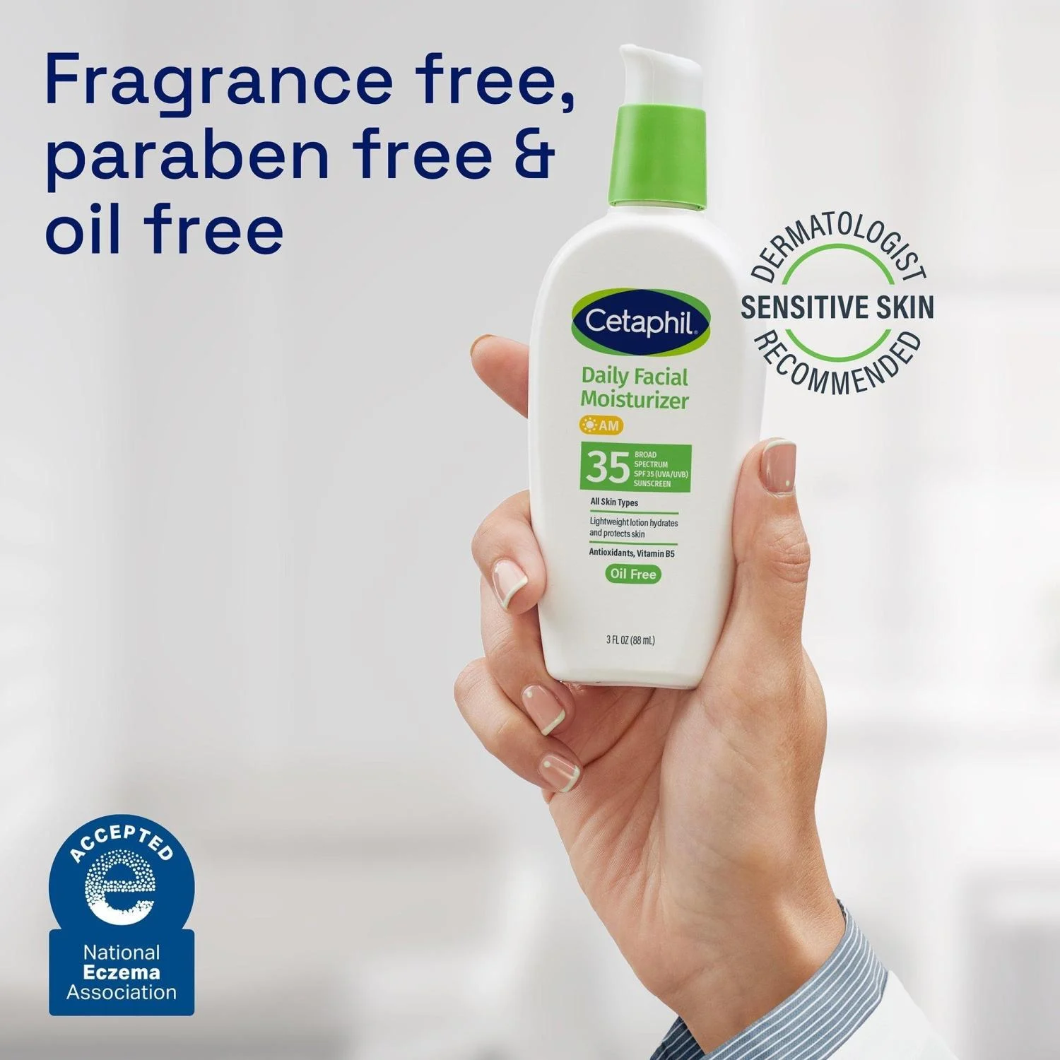 Cetaphil Daily Facial Moisturizer SPF 35 (88ml) - Image 3