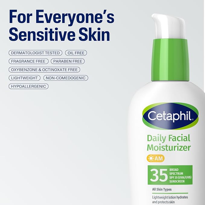 Cetaphil Daily Facial Moisturizer SPF 35 (88ml) - Image 4