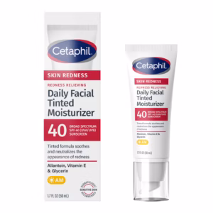 Cetaphil Redness Relieving Daily Facial Tinted Moisturizer SPF 40 (50ml)
