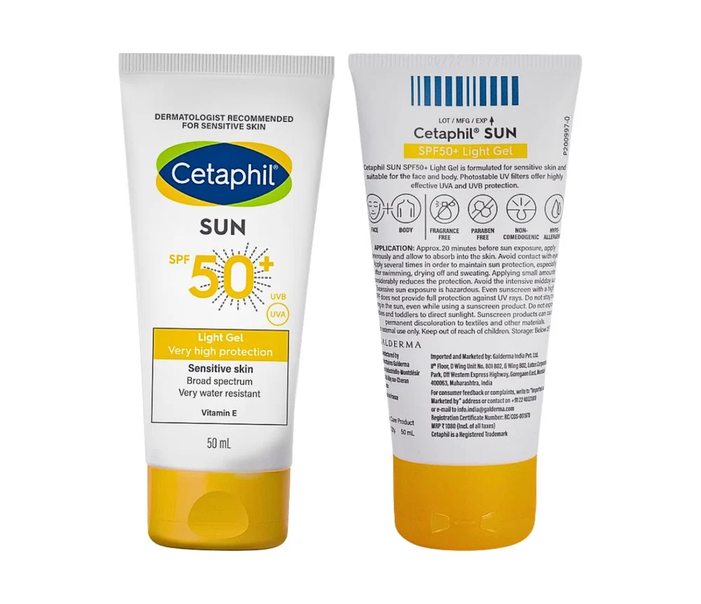 Cetaphil Sun Spf 50+ Light Gel (50ml) - Image 2