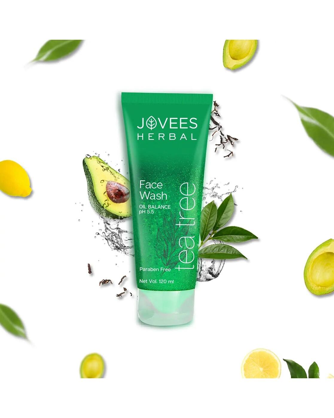Jovees Tea Tree Oil Balance Face Wash 120ml - Image 2