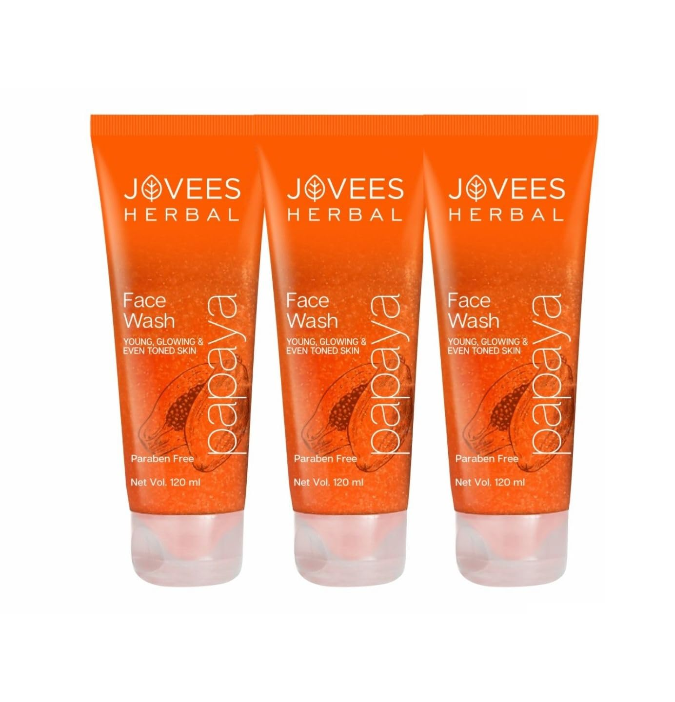 Jovees Herbal Papaya Face Wash 50ml - Image 2
